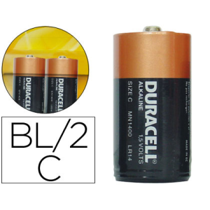 Pila duracell alcalina plus...
