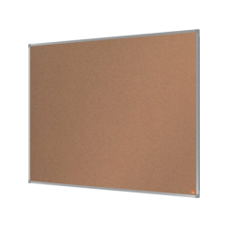 Tablero de anuncios nobo essence corcho marco aluminio 1200x900 mm