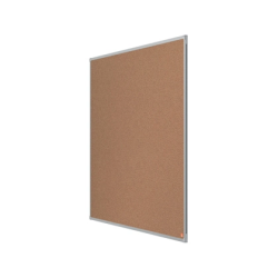 Tablero de anuncios nobo essence corcho marco aluminio 1200x900 mm