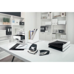 Taladrador petrus 62 wow negro metalizado capacidad 30 hojas