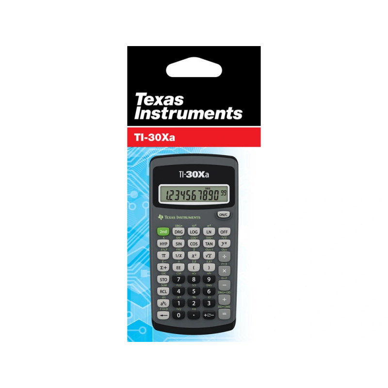 Calculadora texas instruments ti-30xa cientifica 1 linea 10 digitos