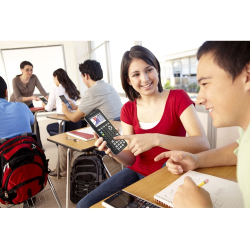 Calculadora texas instruments ti-84 plus ce-t python grafica 10 lineas 3mb rom 154kb ram