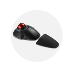 Raton kensington orbit optico trackball inalambrico con anillo desplazamiento color blanco