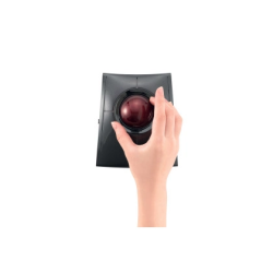 Raton kensington slimblade prp optico trackball inalambrico triple conexion color negro