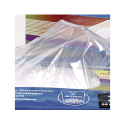 Bolsa de residuos rexel reciclable para destructora as3000 capacidad 175 litros caja de 100 unidades