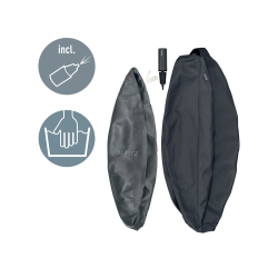 Balon de asiento leitz active sitzball antideslizante 65 cm color gris oscuro