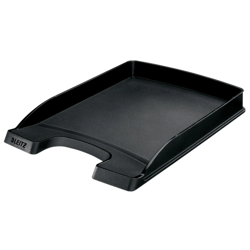 Bandeja sobremesa leitz plus slim color negro