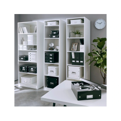 Caja almacenamiento leitz click & store cubica grande color negro 320x360x310 mm