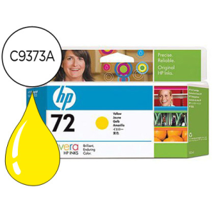 Ink-jet hp 72 amarillo foto...