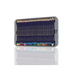 Lapices de colores derwent inktense caja metalica 36 unidades colores surtidos