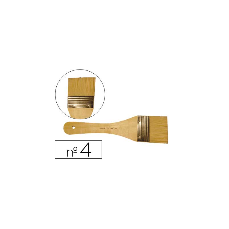 Pincel oleo artist de cerda paletina nº 4 50 mm