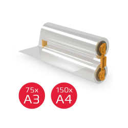 Repuesto para plastificadora gbc casete de film foton 125 mc brillo 34,4m