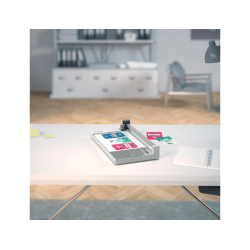 Cizalla de rodillo leitz precision home office a4 base plastico capacidad de corte 10 hojas