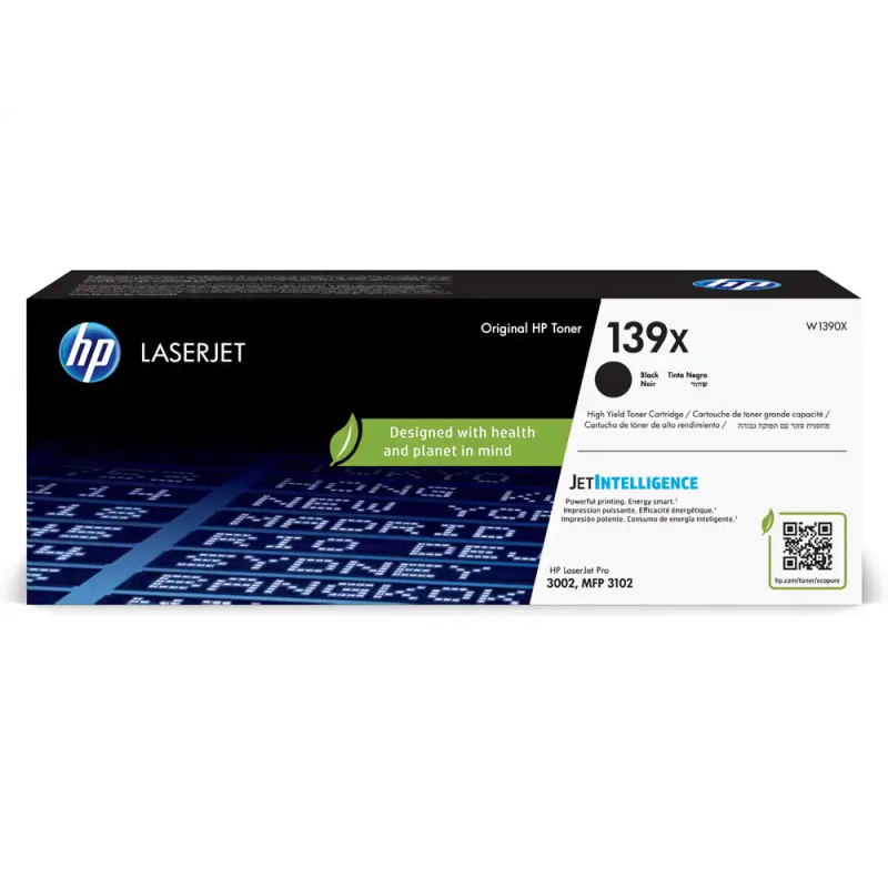 Toner hp n 139x lj pro 3002 negro 4.000 paginas