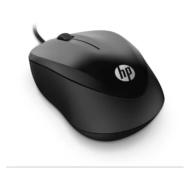 Raton hp 1000 inalambrico optico 1200 dpi 3 botenes con cable color negro