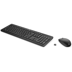 Set teclado+raton hp 230 inalambrico color negro