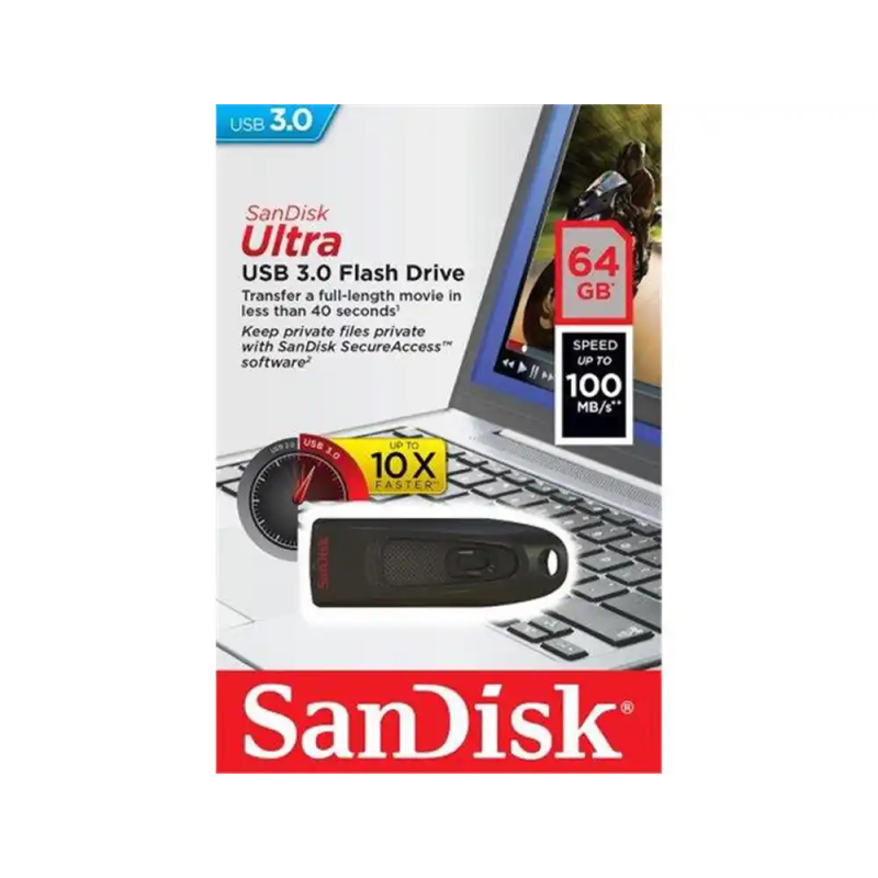 Memoria sandisk usb ultra 64gb 3.0