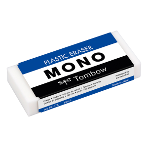 Goma de borrar tombow pvc...