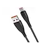 Cable usb 2.0 veger usb-a a usb-c longitud 1,2 mt color negro