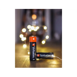 Pila alcalina verbatim aa lr06 blister de 10 unidades