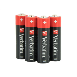 Pila alcalina verbatim aa lr06 blister de 4 unidades