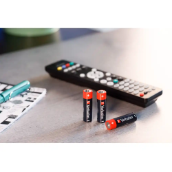 Pila alcalina verbatim aa lr06 blister de 4 unidades