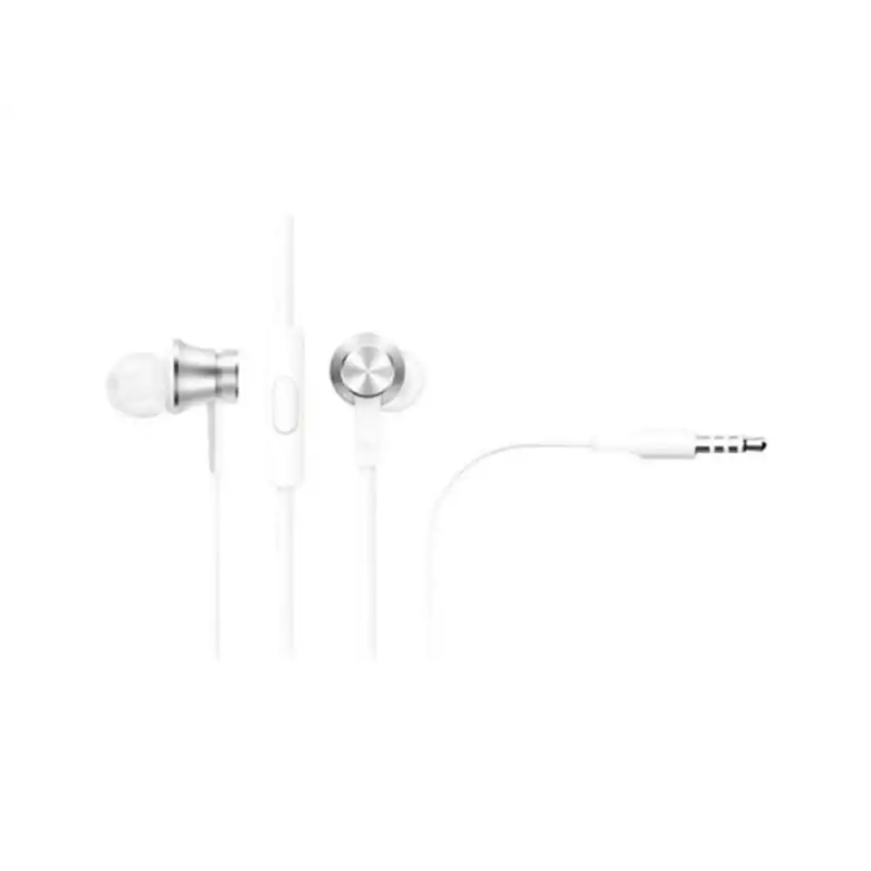 Auriculares xiaomi in-ear basic jack 3,5 mm color plata
