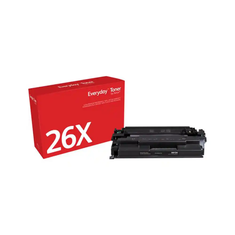 Toner xerox everyday 26x negro 9.000 paginas