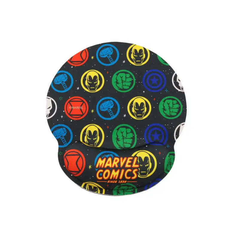 Alfombrilla para raton wondee gel ergonomica marvel comics