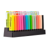 Rotulador stabilo fluorescente set de mesa 15 unidades boss 70 + 15 unidades swing cool colores surtidos