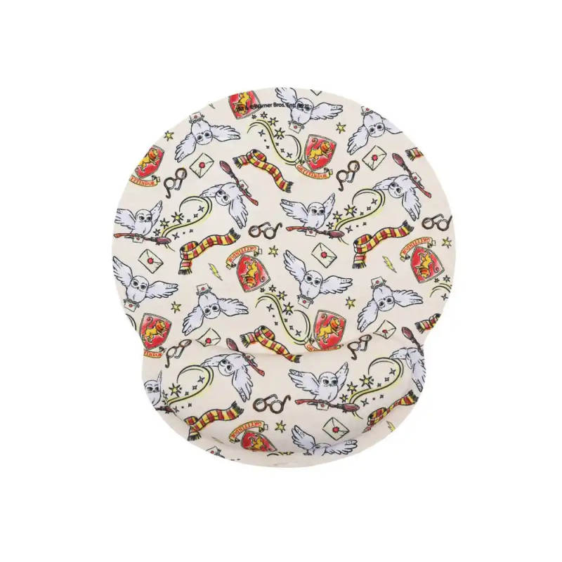 Alfombrilla para raton wondee gel ergonomica harry potter hedwig