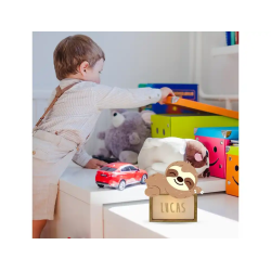 Lampara vintiun personalizable little lazy bear