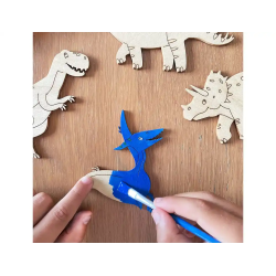 Kit para colorear vintiun dino