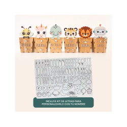 Cubilete portalapices vintiun personalizable unicorn