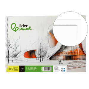 Bloc dibujo liderpapel...