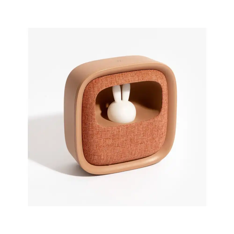 Despertador billy con luz de noche caramel