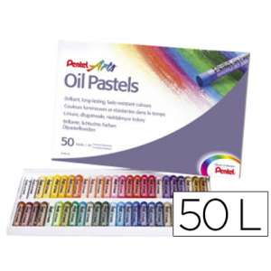 Lapices pentel oil pastel...