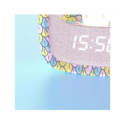 Despertador billy con luz de noche mermaid