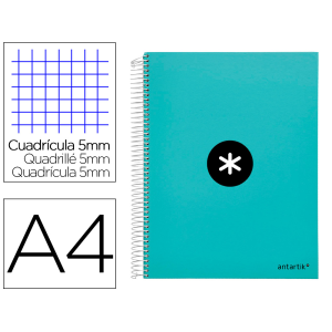 Cuaderno espiral a4 micro...