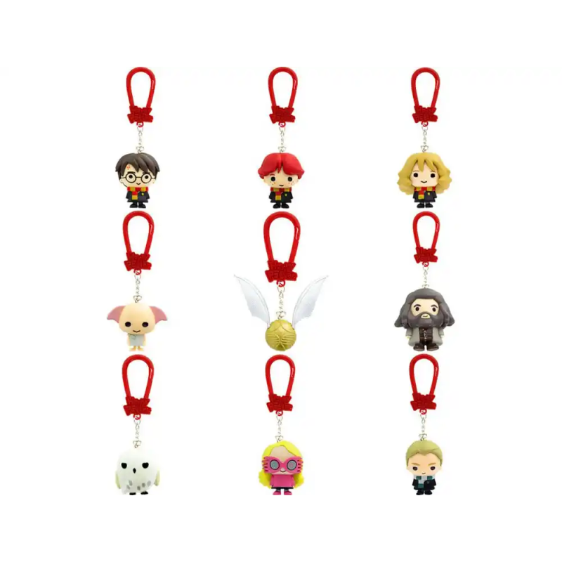 Colgantes para mochila harry potter expositor de 24 unidades surtidas