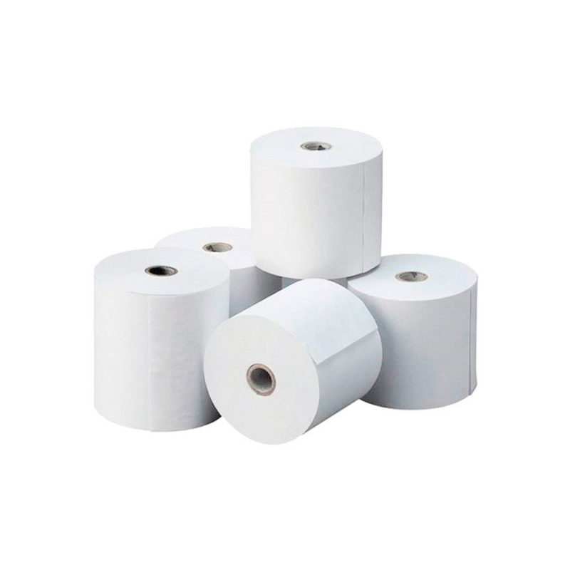 Rollo sumadora termico 80x80x12 mm sin bisfenol paquete de 8 unidades
