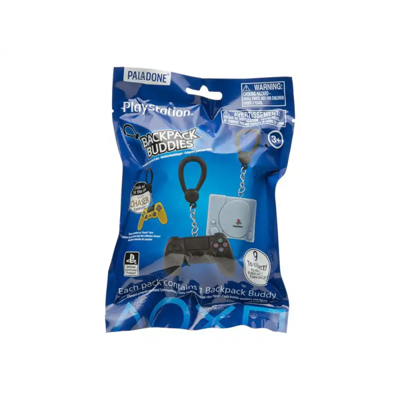 Colgantes para mochila play station expositor de 24 unidades surtidas