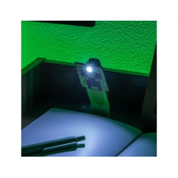 Lampara minecraft de lectura creeper