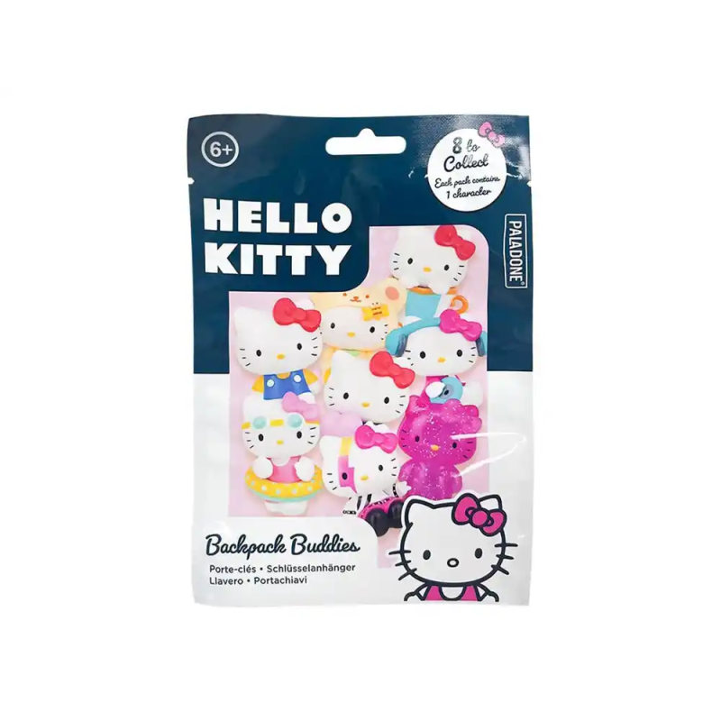 Colgantes para mochila hello kitty expositor de 24 unidades surtidas