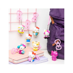 Colgantes para mochila hello kitty expositor de 24 unidades surtidas