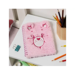 Cuaderno espiral esponjoso a5 osos amorosos