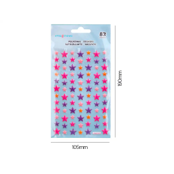 Pegatinas imaginovo estrellas magic dreams con relieve 190x105 mm en blister