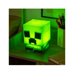 Lampara minecraft creeper silicona
