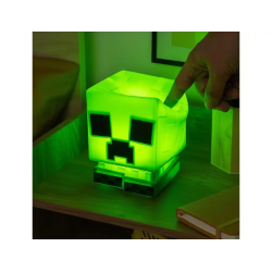 Lampara minecraft creeper silicona