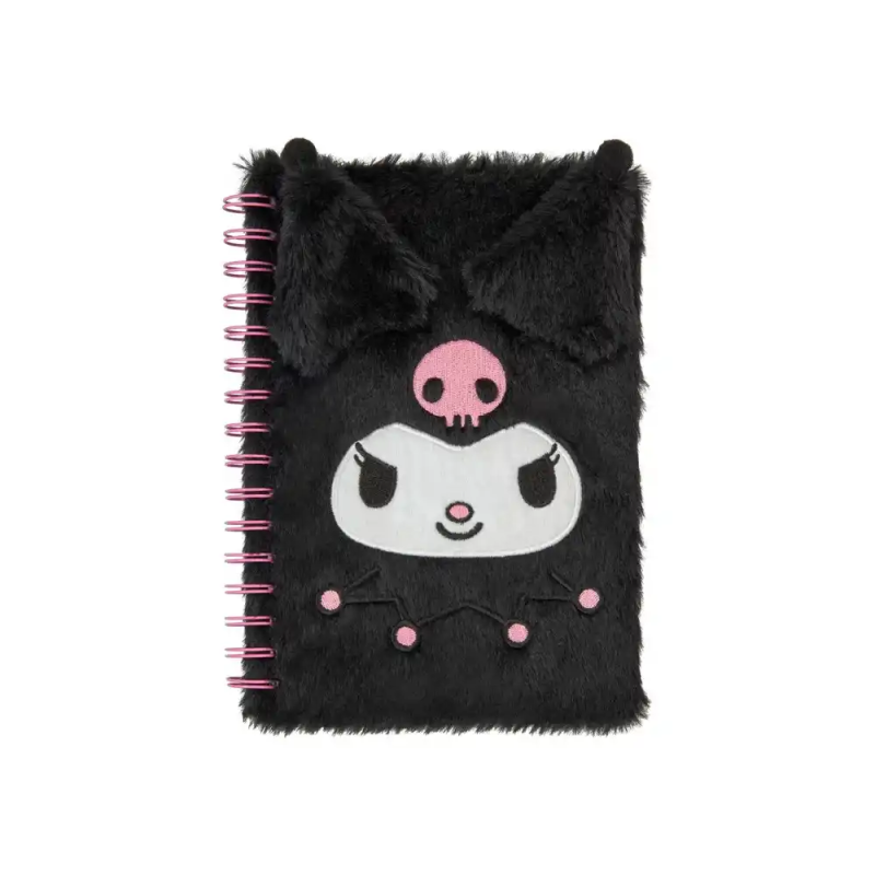 Cuaderno espiral esponjoso a5 kuromi